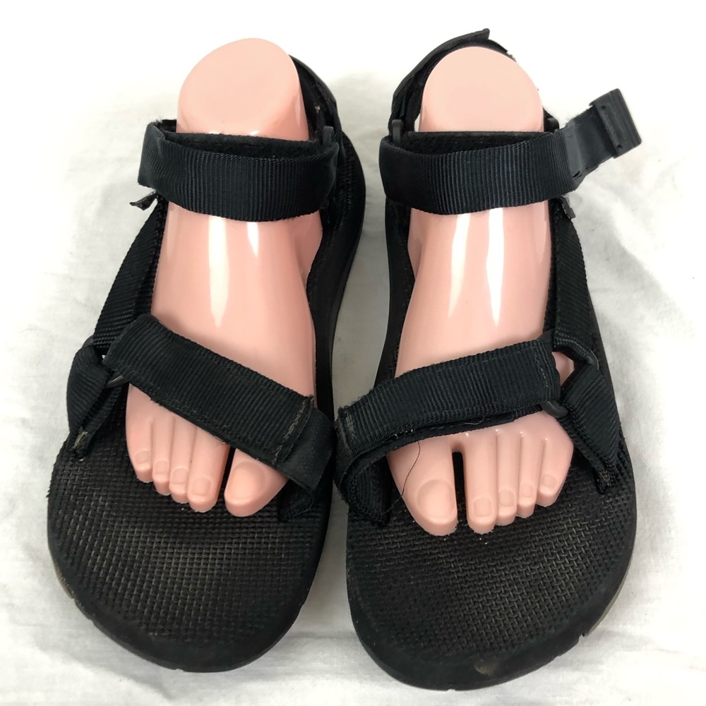 Teva Sport Men’s Sandals Shoes Flats Black Size 11